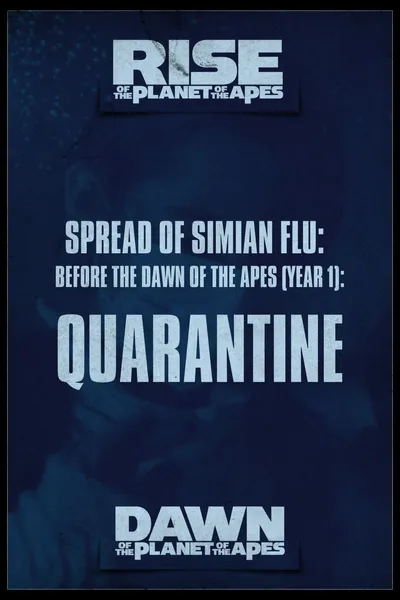 Spread of Simian Flu: Before the Dawn of the Apes (Year 1)