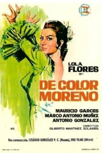 De color moreno