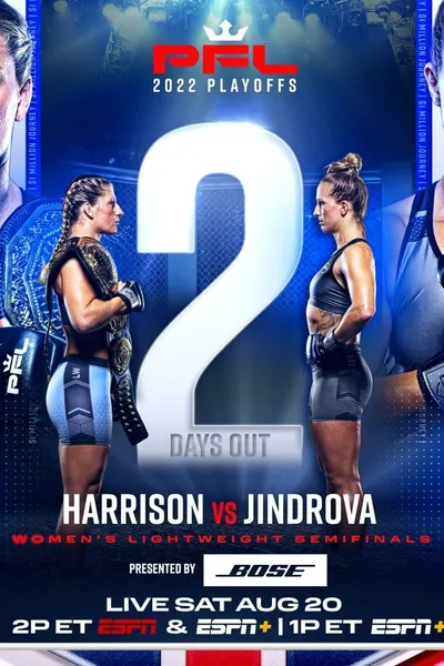 PFL 2022 #9: Playoffs - Harrison vs Jindrová