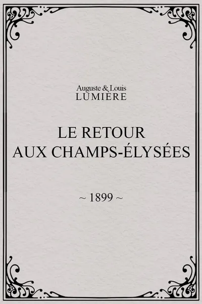 The Return to Champs-Élysées