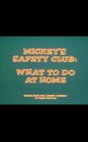 Mickey's Safety Club: What to Do at Home