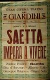 Saetta impara a vivere