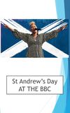 St Andrew’s Day at the BBC