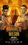 Emanuel Navarrete vs. Liam Wilson