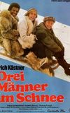 Drei Männer im Schnee