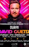 David Guetta | United at Home - Fundraising Live from Burj Al Arab Jumeirah, Dubai