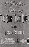 The Ship That Died