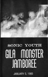 Sonic Youth - Gila Monster Jamboree - January 5, 1985